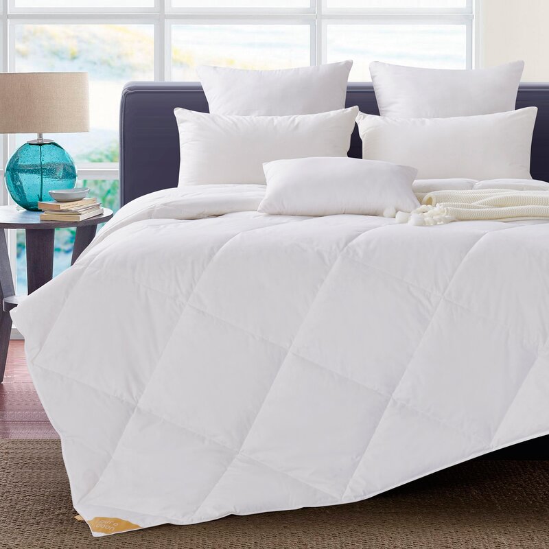 Puredown Lightweight Summer Down Comforter & Reviews Wayfair